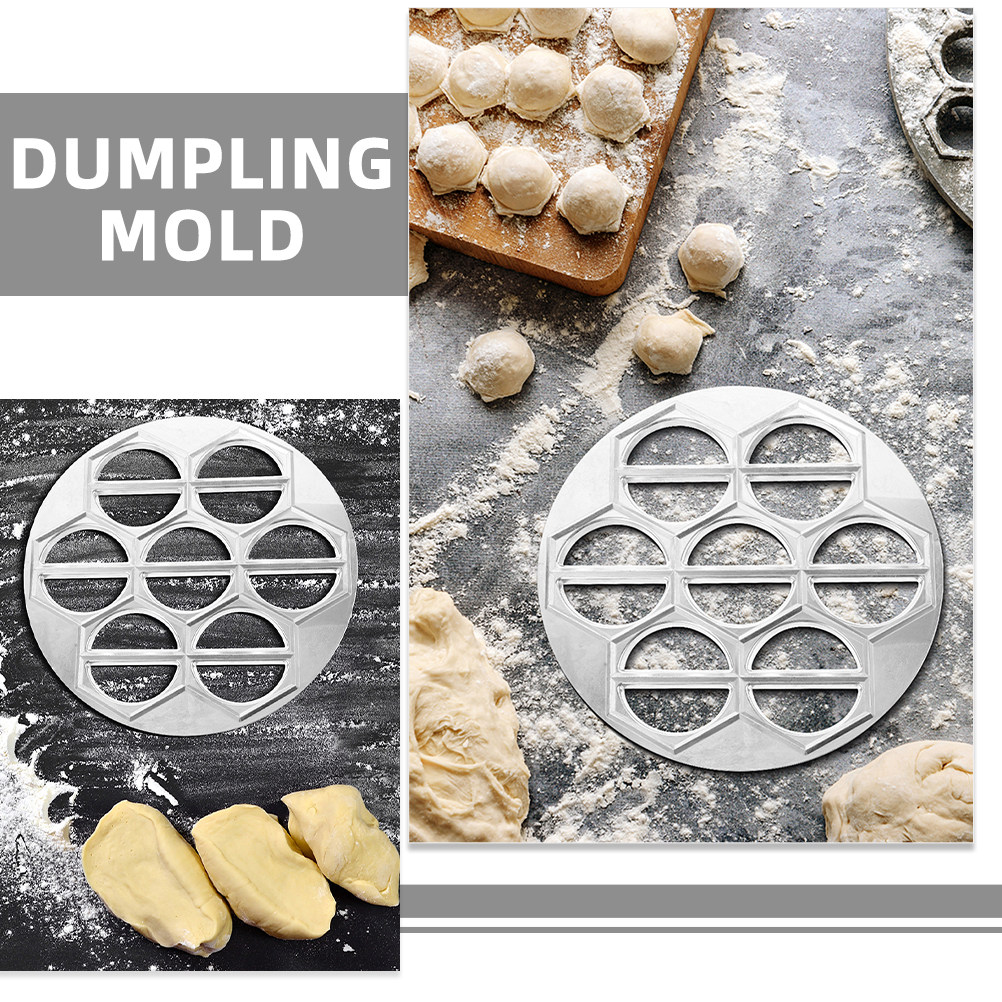 2Pcs Dumpling Mold Aluminum Al - огляд і ціна Dumpling Press Set