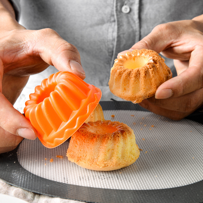 Spiral Silicone Muffin Cups Pu - огляд і ціна Donut Mold Silicone