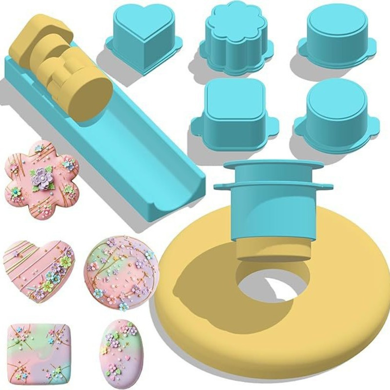 Cake Pop Maker Mold Set, Silic - огляд і ціна Donut Mold Silicone