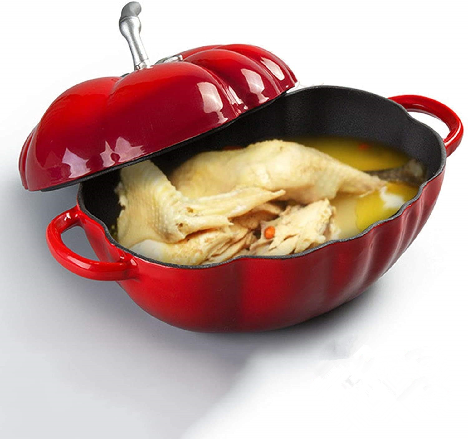 25cm Tomato Enameled Cast Iron - огляд і ціна Cast Iron Corn