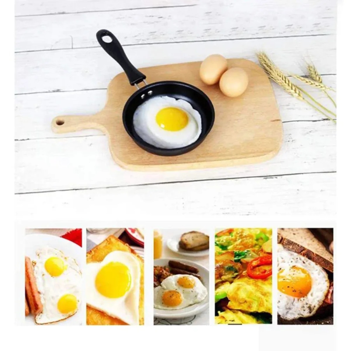 Mini Frying Pan with Handle Po - огляд і ціна Mini Pancake Griddle
