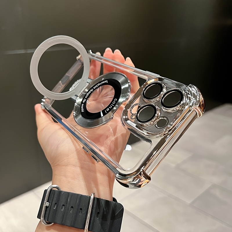 Luxury Plating Phone Case for  - огляд і ціна Taco Stand Holder