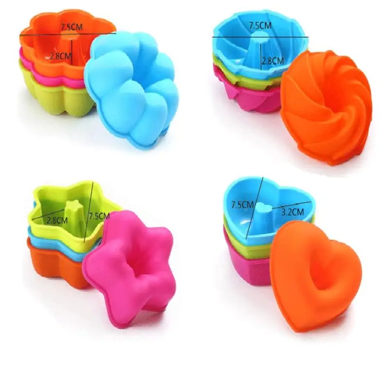 24Pcs of Silicone Muffin Cup C - огляд і ціна Donut Mold Silicone