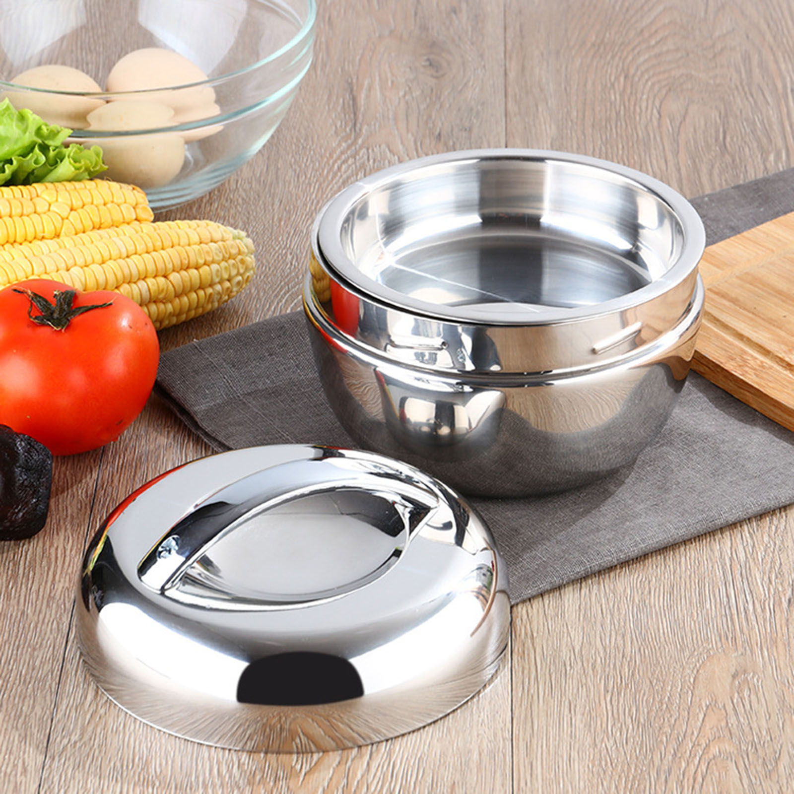 Stainless Steel Insulated Ther - огляд і ціна Dim Sum Basket