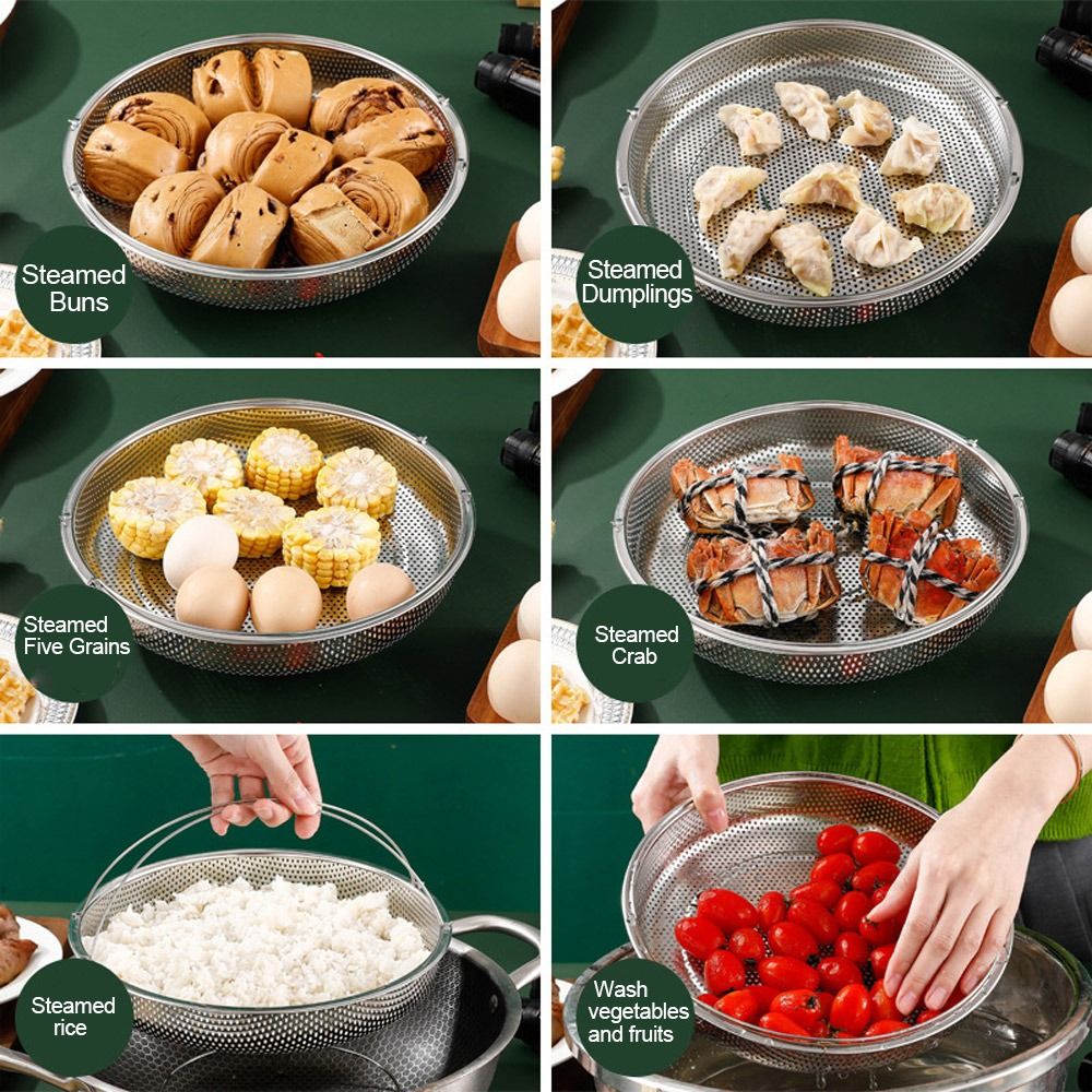 Stainless Steel Food Steamer B - огляд і ціна Dim Sum Basket