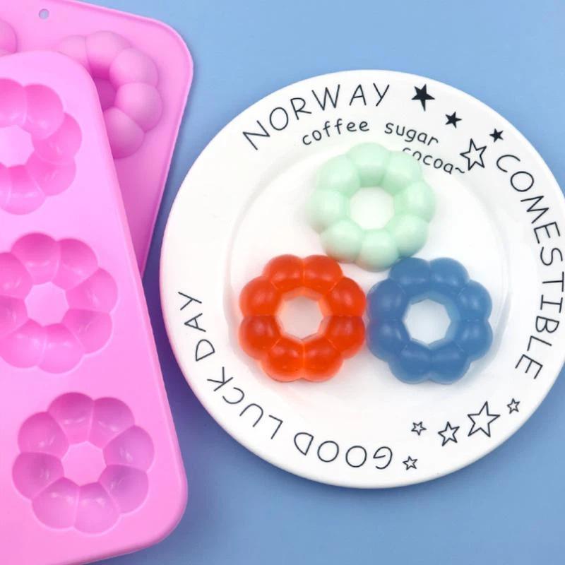 6 Cavity Non-Stick Silicone Do - огляд і ціна Donut Mold Silicone